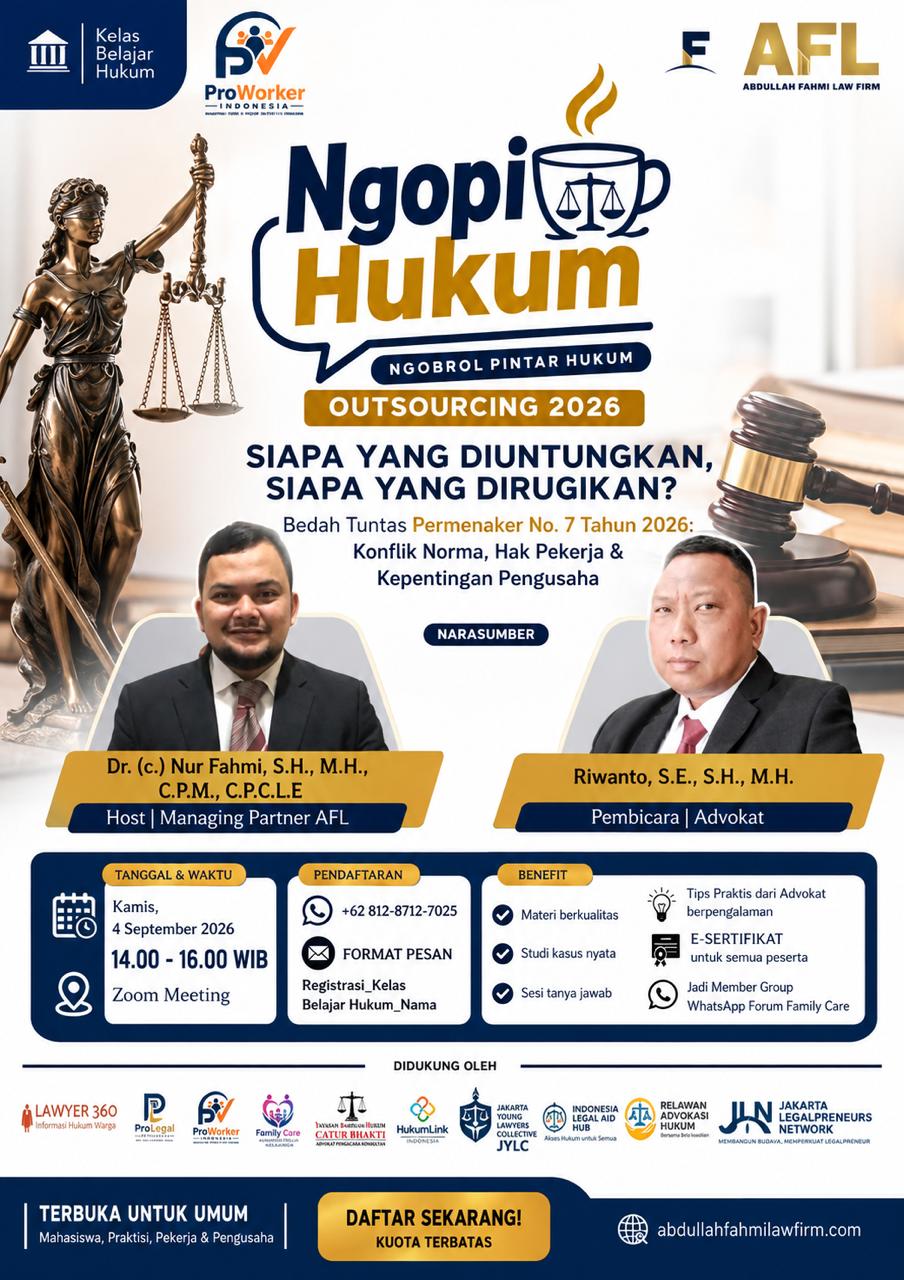 Ngopi Hukum, Siapa yang Diuntungkan? Siapa yang Dirugikan?