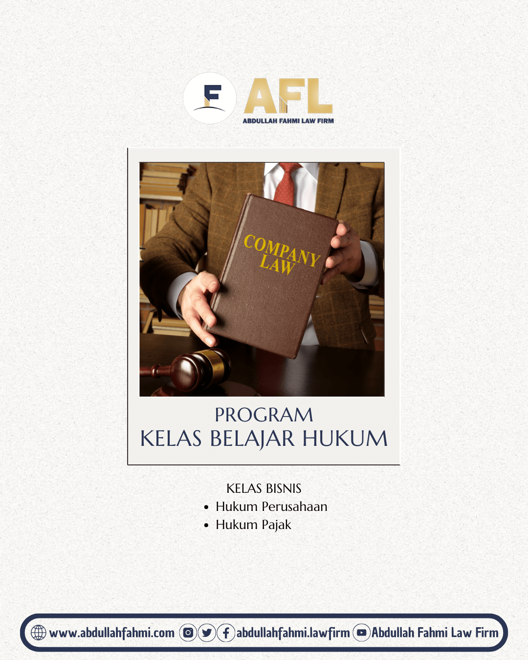 Program Kelas Belajar Hukum