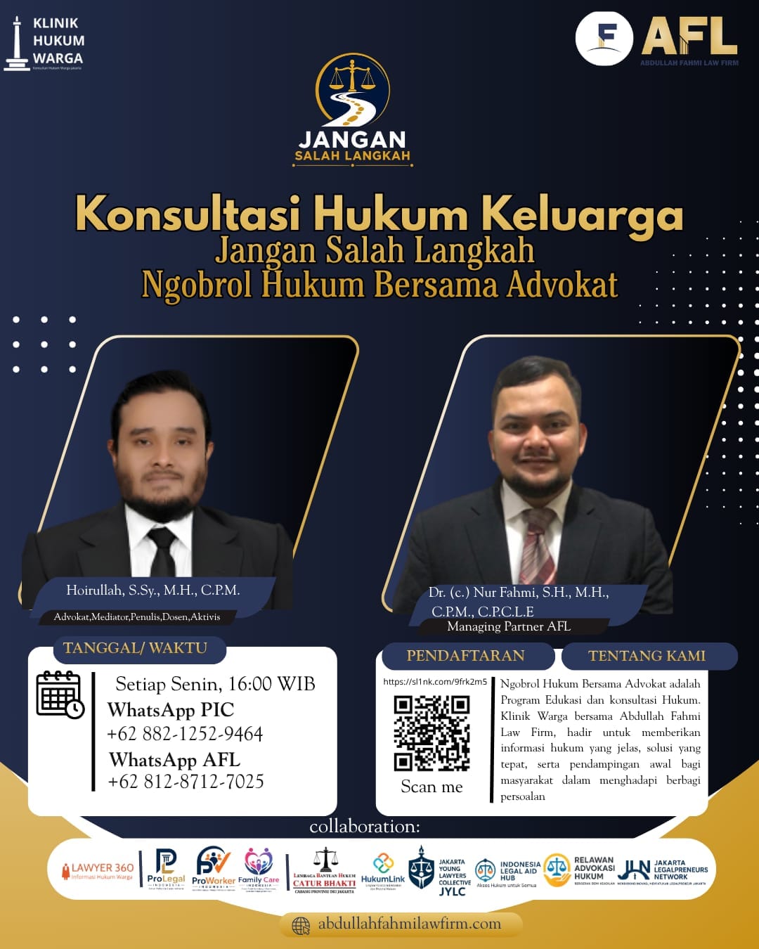 Konsultasi Hukum Keluarga, Jangan Salah Langkah, Ngobrol Hukum Bersama Advokat