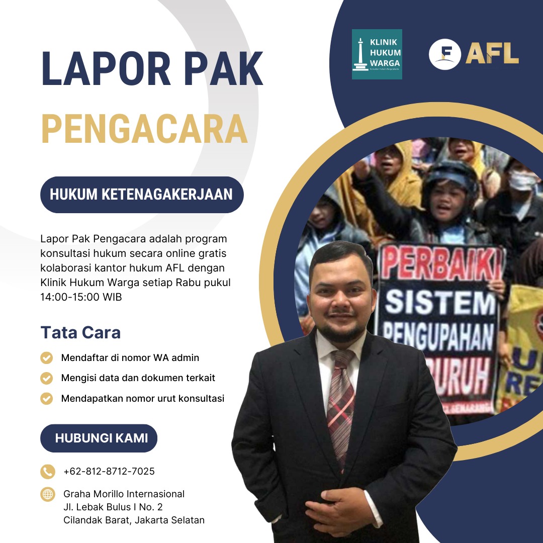 Lapor Pak Pengacara (Hukum Ketenagakerjaan)