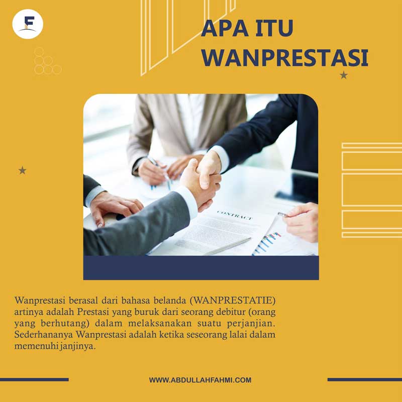 Apa itu Wanprestasi?