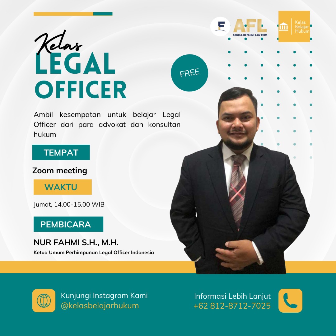 Kelas Legal Officer