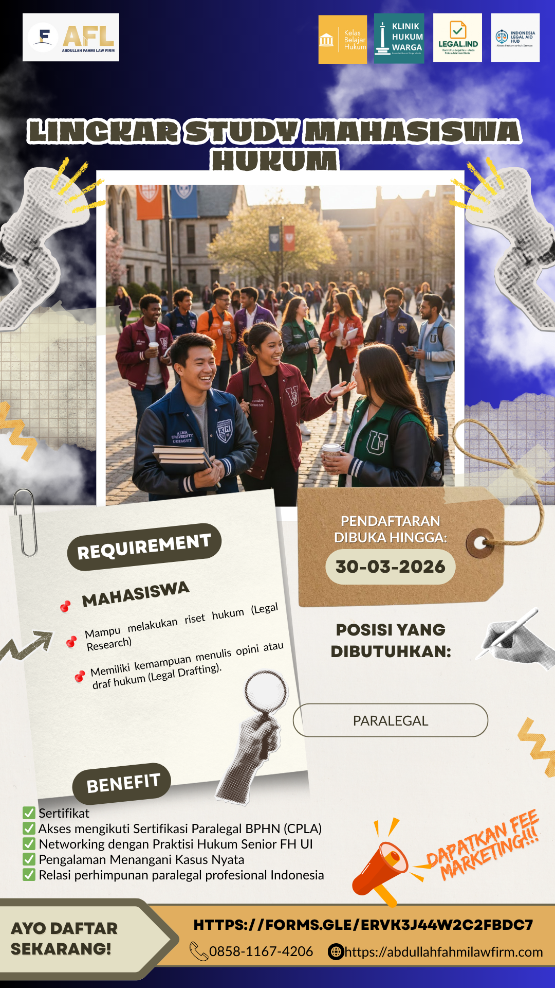 Forum Diskusi Mahasiswa Hukum