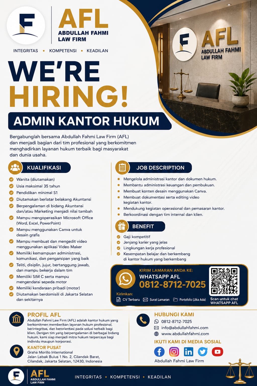 Admin Kantor Hukum